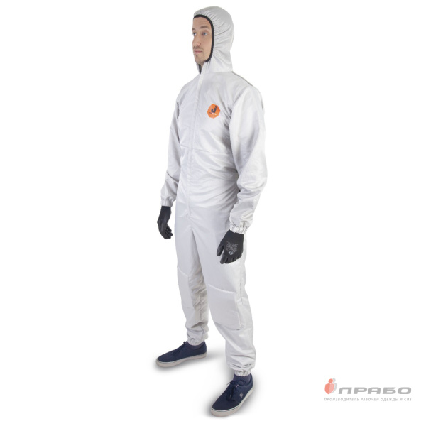 Комбинезон многоразовый защитный с антистатическими свойствами JPC175 серый