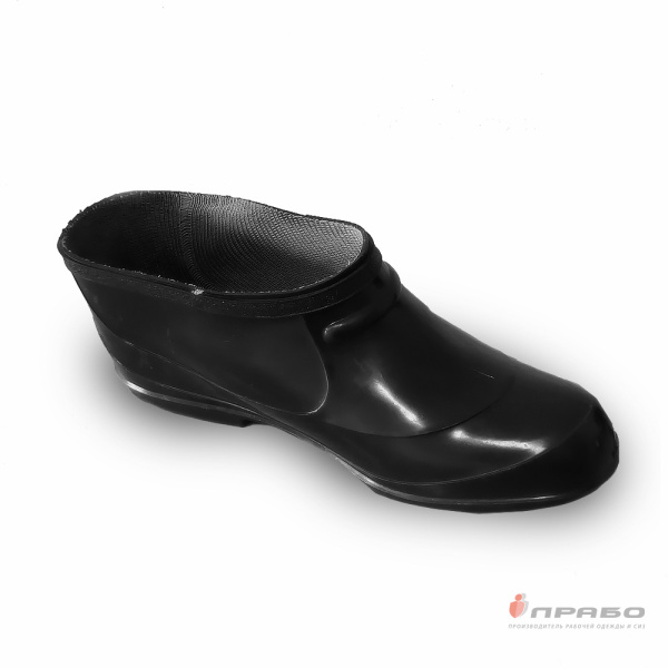 Галоши универсальные ПВХ садовые классические чёрные