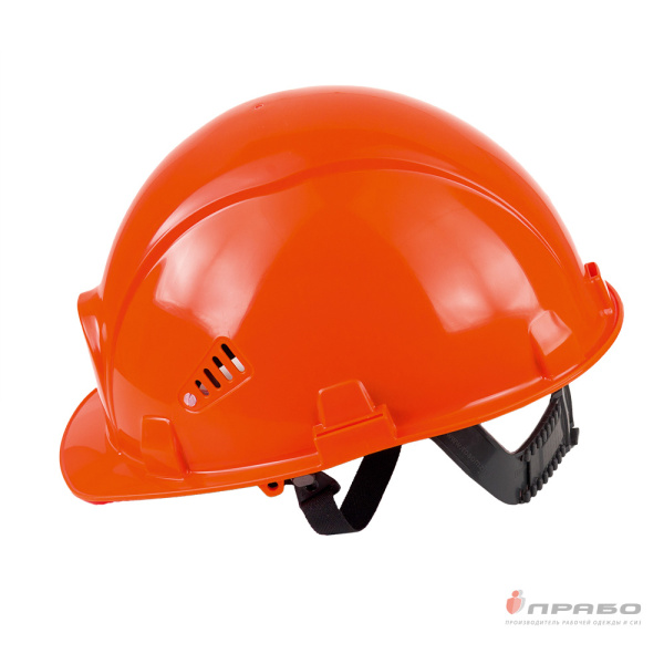 Каска защитная строительная "СОМЗ-55 Визион" с креплением для наушников оранжевая