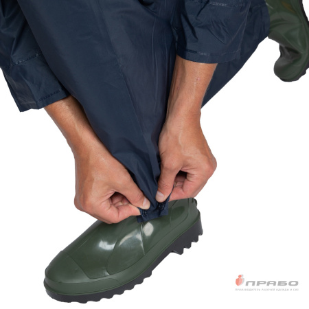 Костюм влагозащитный ПВХ синий (куртка и брюки)