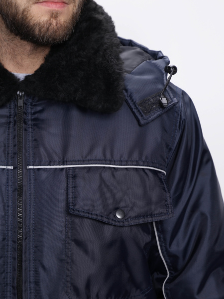 Куртка зимняя Старт (тк.Оксфорд), т.синий