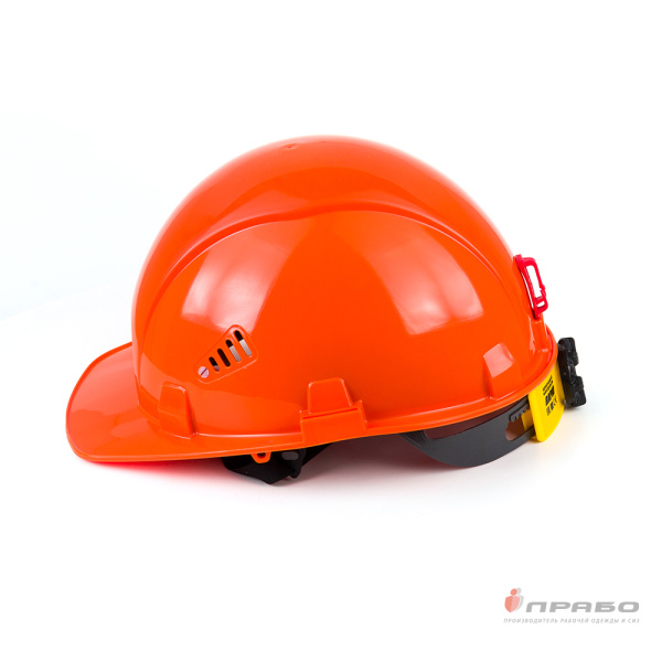 Каска защитная строительная "СОМЗ-55 FavoriT Rapid" с креплением для наушников оранжевая
