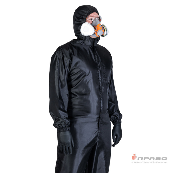 Комбинезон многоразовый малярный JPC75 чёрный