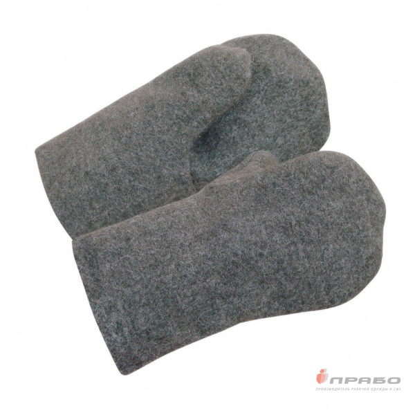 Рукавицы войлочные плотностью 700 г/м2 ГОСТ 12.4.010-75