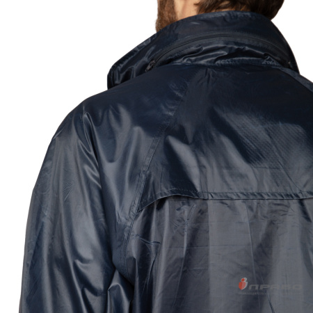 Костюм влагозащитный нейлоновый с ПВХ-покрытием тёмно-синий (куртка и брюки)