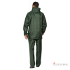 Костюм влагозащитный "Тайфун" зелёный с ПВХ-покрытием (куртка и брюки)