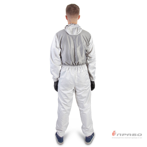 Комбинезон многоразовый защитный с антистатическими свойствами JPC175 серый