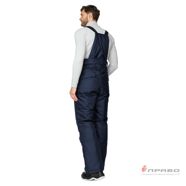 Брюки мужские утеплённые "Аляска Ультра" тёмно-синие