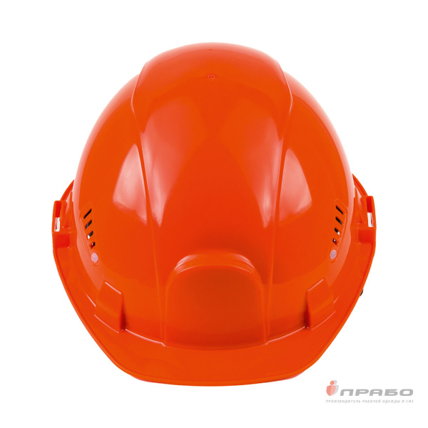 Каска защитная строительная "СОМЗ-55 Визион" с креплением для наушников оранжевая
