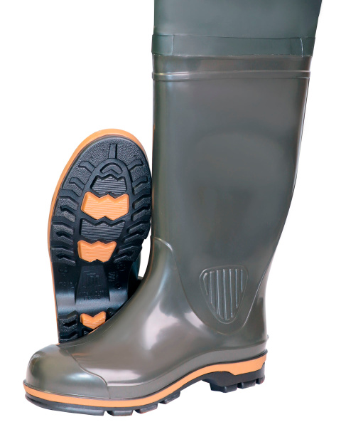 Сапоги рыбацкие NORDMAN 15S ПВХ КЩС МБС, оливковый, высота 90см (5-738-G02)