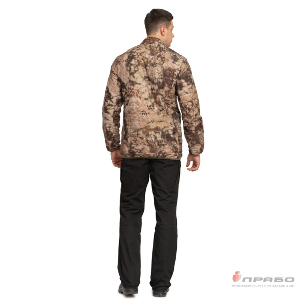 Куртка мужская демисезонная "Бомбер" КМФ питон скала