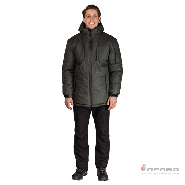 Куртка мужская утепленная "Вегард" тёмный хаки