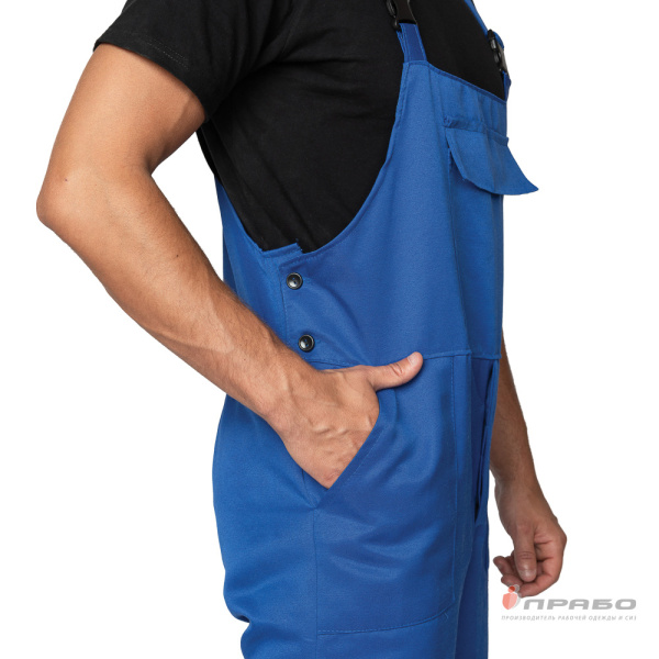 Полукомбинезон мужской "Стандарт 2" васильковый