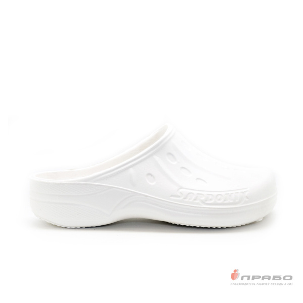 Сабо женские из ЭВА Sardonix белые
