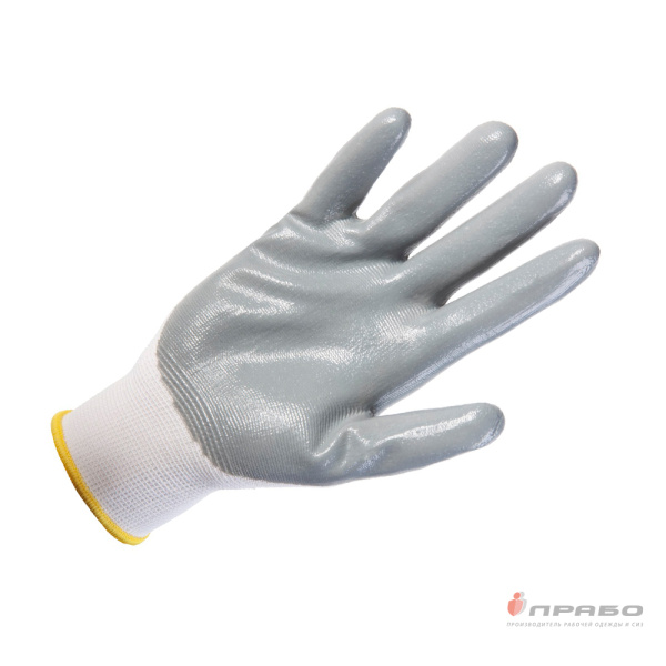 Перчатки из полиэстера с 1/2 нитриловым покрытием Jeta Safety JN011