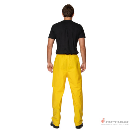 Костюм влагозащитный ПВХ жёлтый (куртка и брюки)