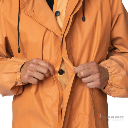 Костюм влагозащитный "Рокон-Букса" оранжевый (куртка и полукомбинезон)