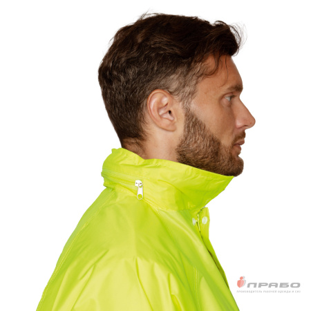 Плащ влагозащитный "Гроза" СОП лимонный