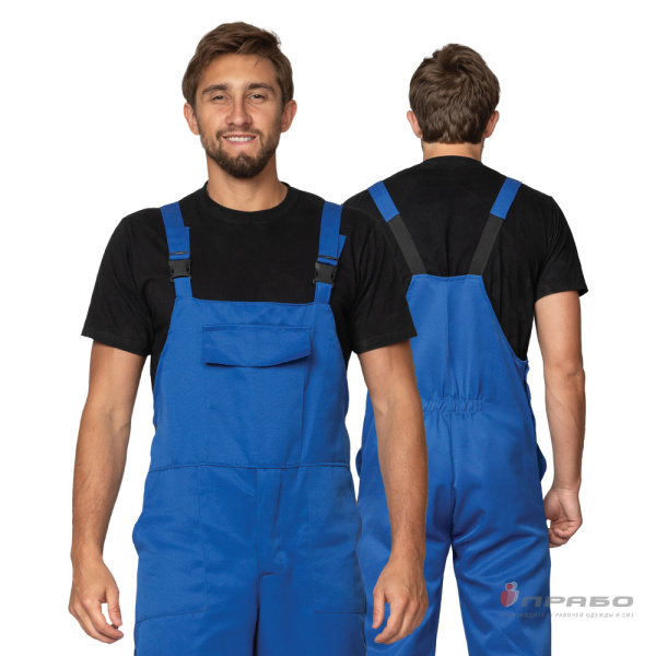 Полукомбинезон мужской "Стандарт 2" васильковый