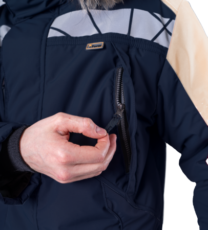 Куртка ХАЙ-ТЕК SAFETY зимняя