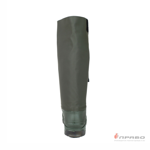 Бахилы рыбацкие шипованные на галоше из ПВХ арт. 131ШУ (44 см) оливковые