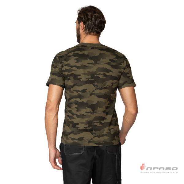 Футболка трикотажная КМФ, 190 г/м²