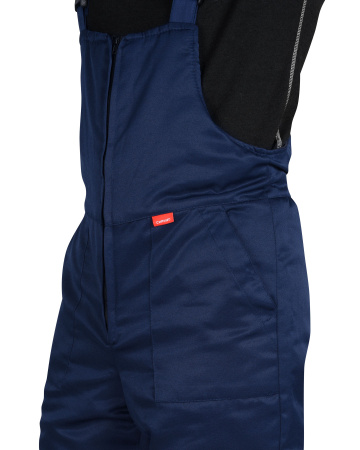 Полукомбинезон зимний универсальный тёмно-синий с СОП