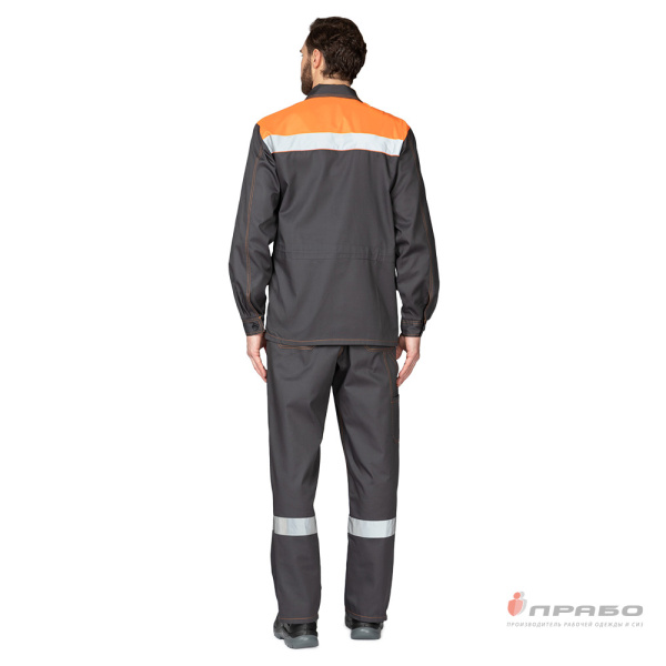 Костюм рабочий летний "КСМ 02-01 ЛО/4" (куртка и полукомбинезон)