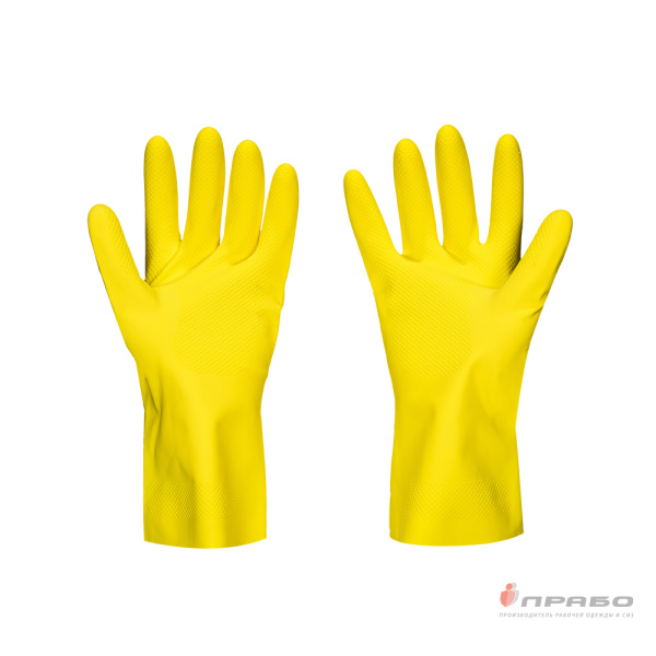 Перчатки химстойкие латексные Scaffa Луч