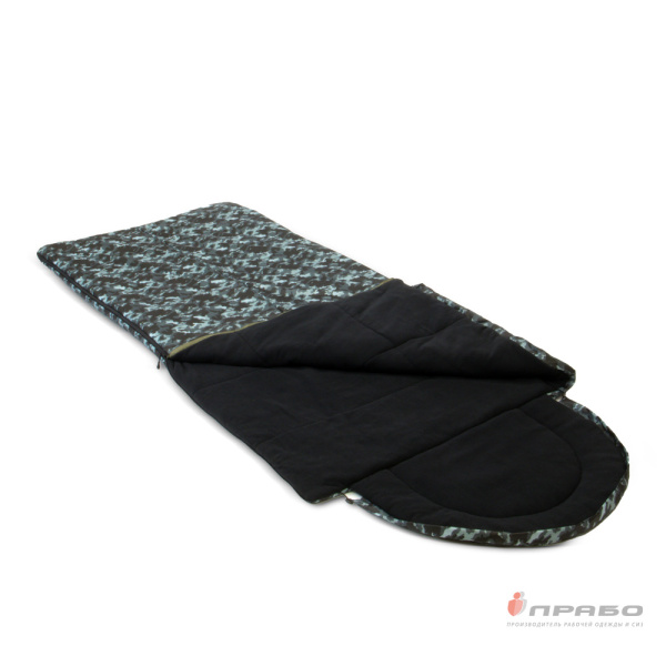 Мешок спальный туристический с двухслойным утеплителем и флисовой подкладкой, 90×200 см, до -30°С