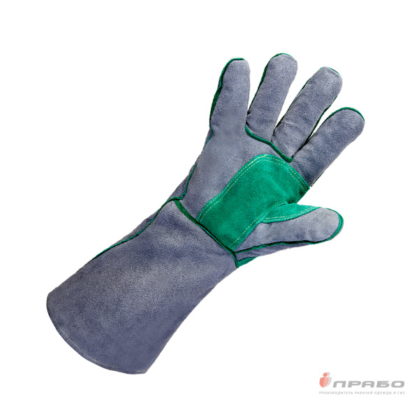 Удлинённые краги спилковые c подкладкой Jeta Safety JWK501