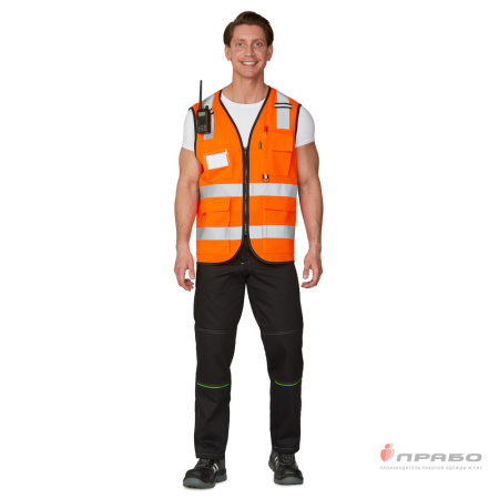 Жилет сигнальный "Ультра" оранжевый