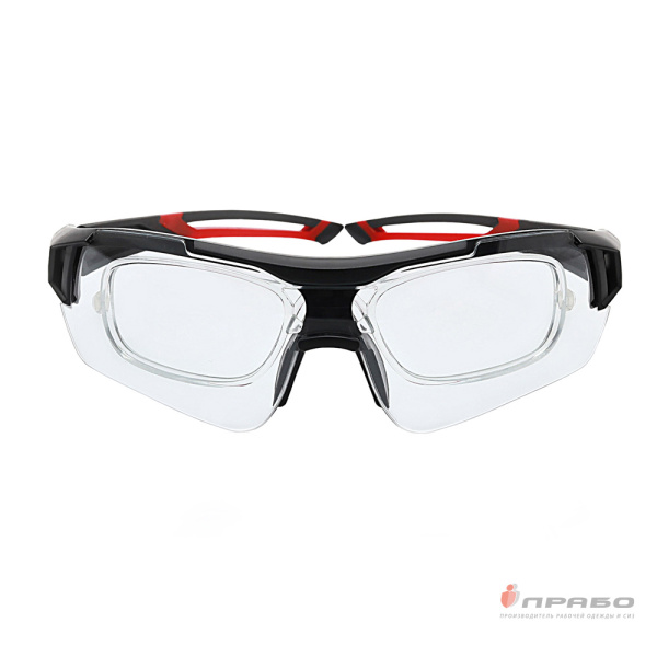 Очки защитные открытые антизапотевающие с двухсторонним покрытием "Дуэт"