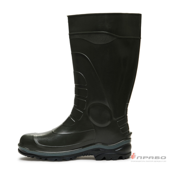 Сапоги мужские ПВХ МБС КЩС "Дюна 173" с МП оливковые (38 см)