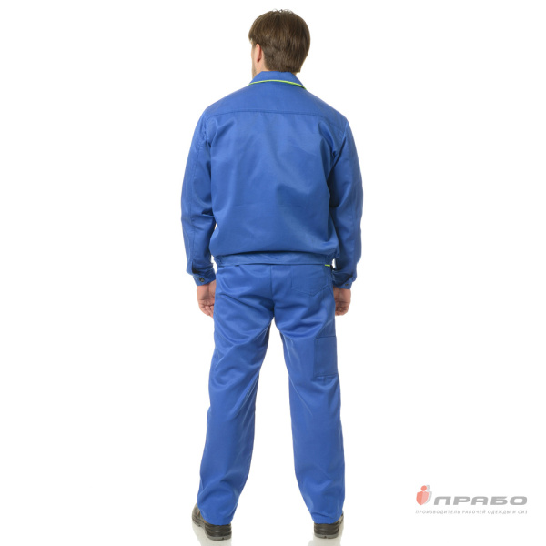 Костюм мужской "Докер П" из смесовой ткани (куртка и полукомбинезон)