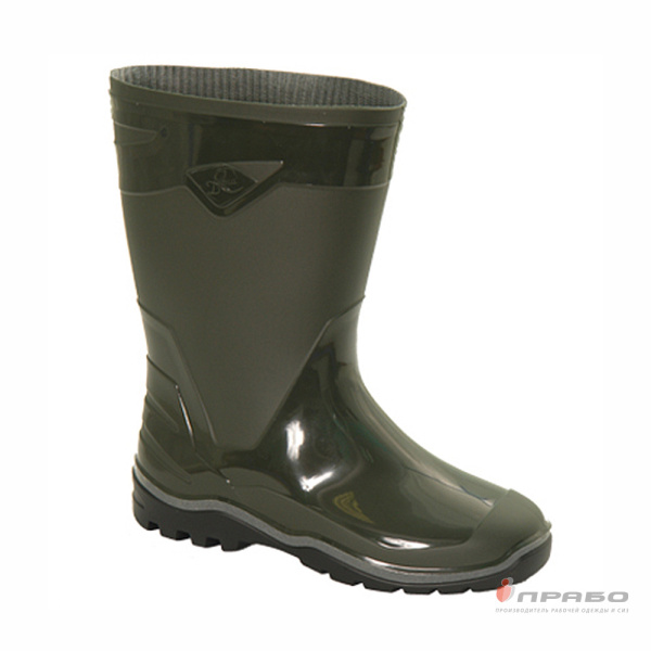 Сапоги мужские демисезонные ПВХ "Дюна 146" оливковые (28 см)