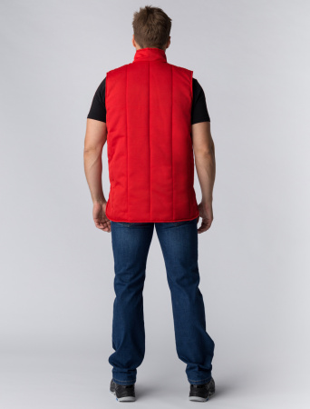 Жилет утепленный Универсальный (Смесовая, 210), красный