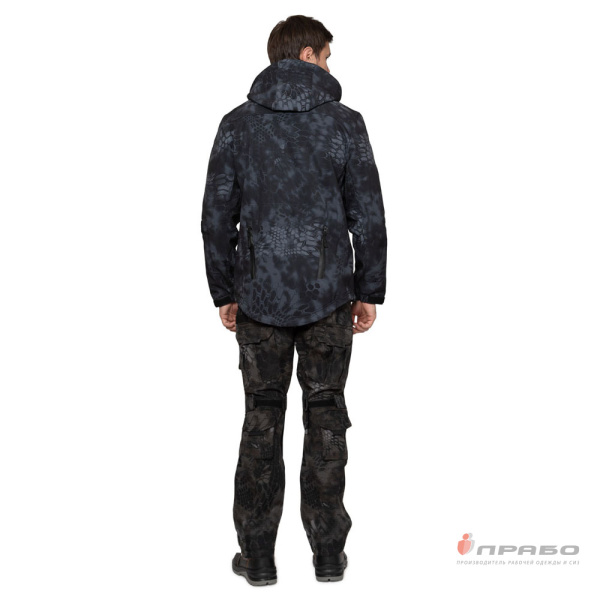 Куртка мужская Tactical КМФ питон ночь