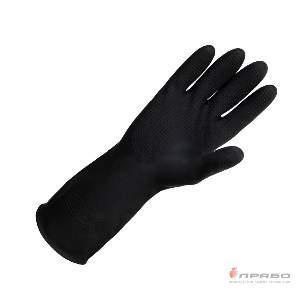 Перчатки химстойкие латексные JCH-601 Acid КЩС-2