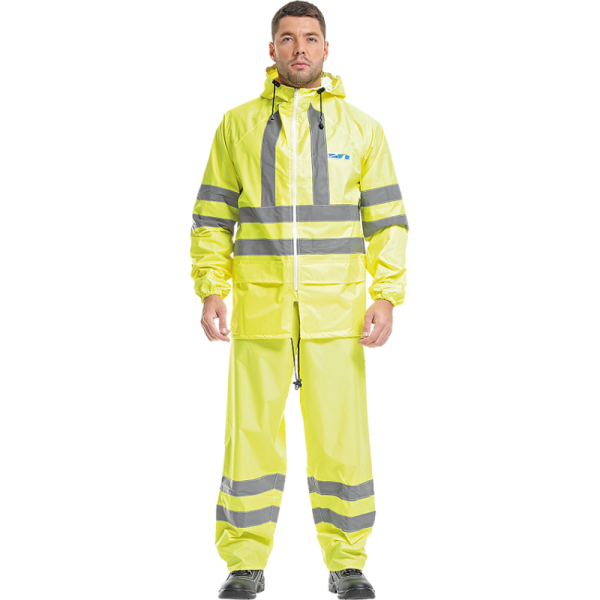 Костюм EXTRA-VISION WPL влагозащитный флуоресцентный желтый