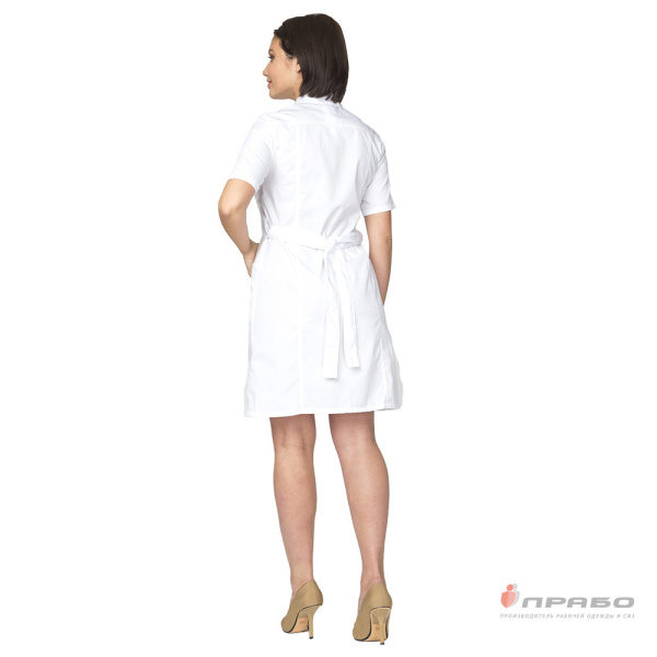 Халат медицинский женский "Медик" белый