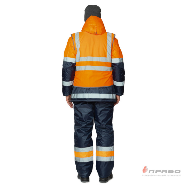 Жилет сигнальный "Спектр Лайт 3П" оранжевый